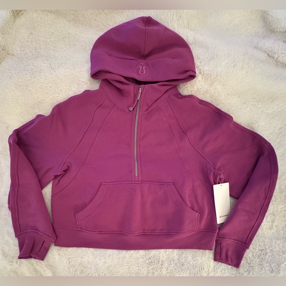 NWT Scuba Oversized Half-Zip Hoodie, VPLM, M/L - Picture 8 of 15